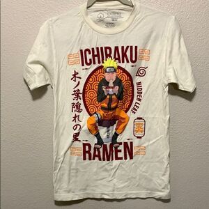 Naruto Ichiraku Ramen Graphic T-Shirt - White